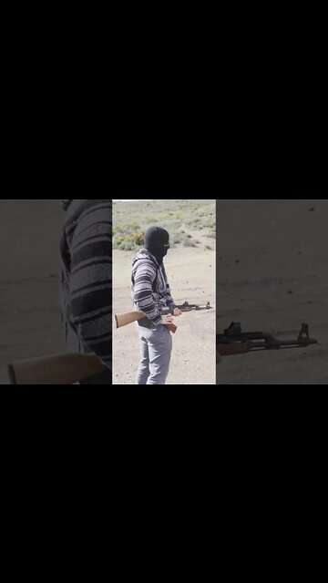 How to shoot an AK #shorts