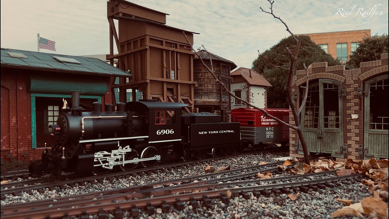 Different Trains in Wayzata Garden Railroad