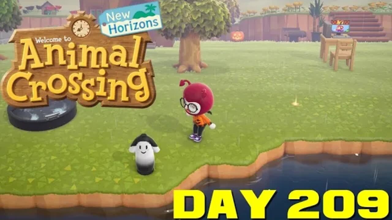 Animal Crossing: New Horizons Day 209 - Nintendo Switch Gameplay 😎Benjamillion