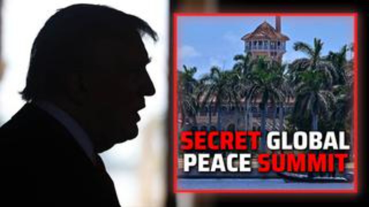 Trump Holding Secret Global Peace Summit With The Head Of NATO In Mar-A-Lago