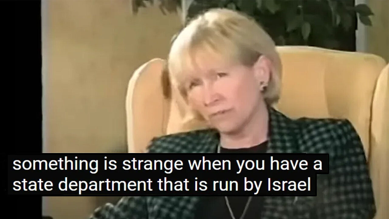 Kay Griggs (1998) "The US State Dept is Dominated by Israeli Jews, no other group has a say" ✡️