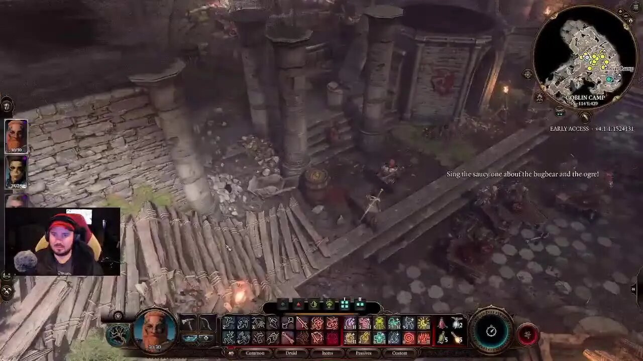 Baldur's drink! Live on YT, FB, TROVO, & TTV