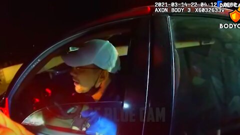 BODYCAM: Man Tries To Get Away After Being Pulled Over