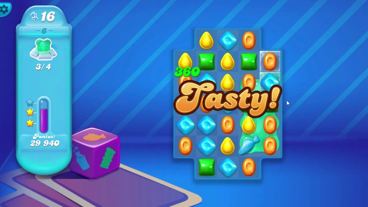 Candy Crush Soda Saga Level 6