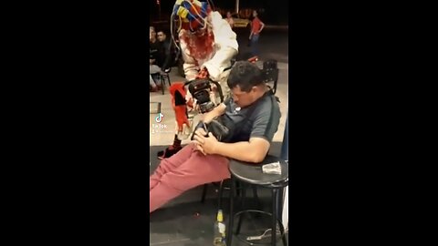 He didn’t even get scared.