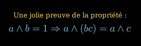 a ∧ b = 1 ⇒ a ∧ (b c) = a ∧ c