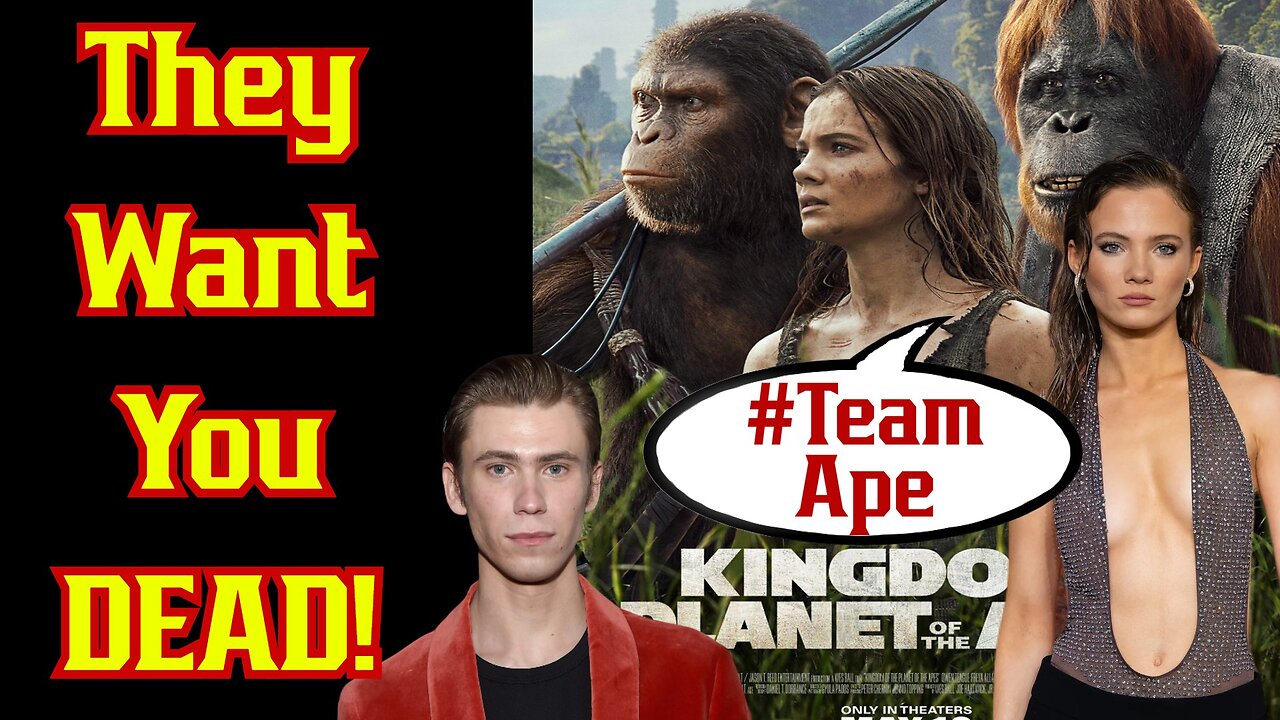 Disney's "Planet Of The Apes" Actors HATE Humanity! Kingdom of the Planet of the Apes