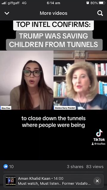 Trump was building wall underground to stop child trafficking in underground Tunnels