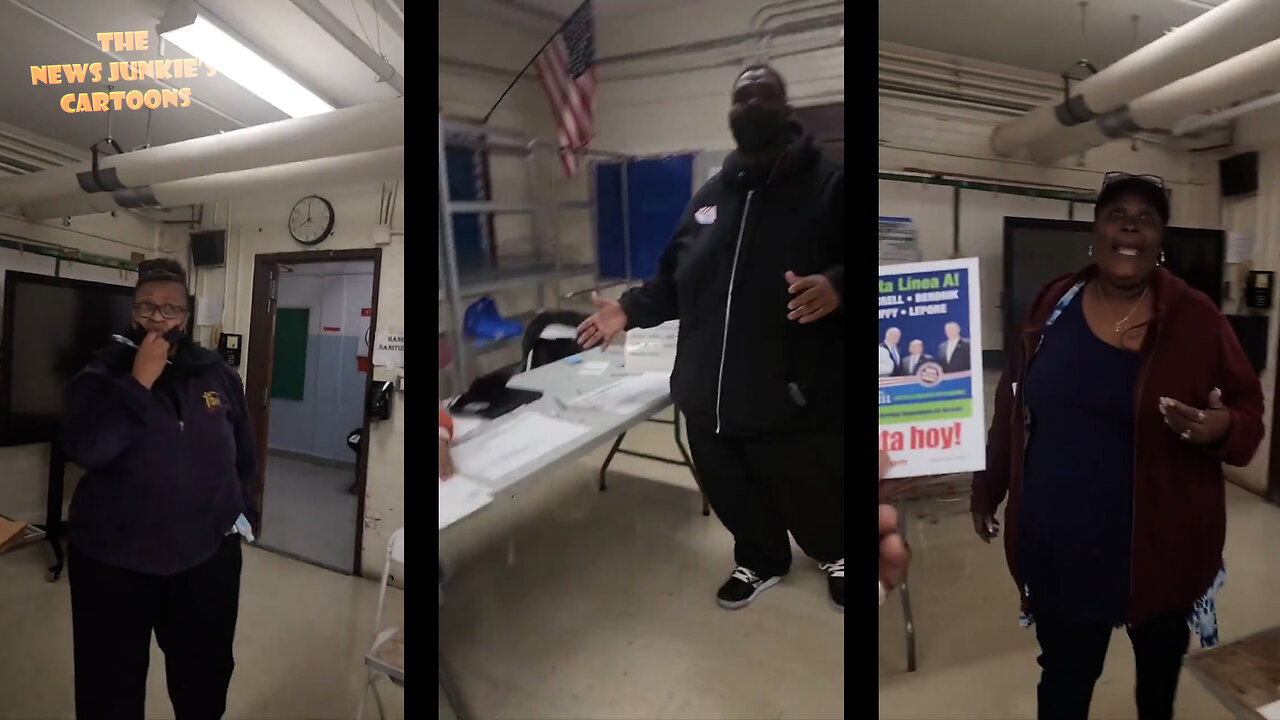 Congressional Candidate Billy Prempeh caught poll workers on video electioneering for his Democrat opponent in Paterson, NJ.