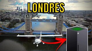 Voando por Londres na Inglaterra | Gameplay Microsoft Flight Simulator no XBOX SERIES X