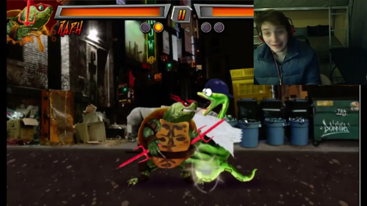 Craig The Snake VS Raphael The Ninja Turtle In A Nickelodeon Super Brawl 3 Just Got Real Battle