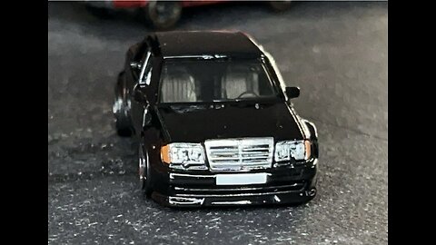 OPENING #mercedesbenz #black ⚫️⚫️⚫️⚫️ #500E #HotWheels #1:64 Arriving today @ #BeeZeeWorld 🤝🥂