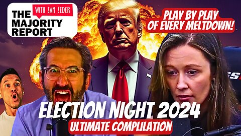 Majority Report Sam Seder REACTS to 2024 Election: Play-by-Play of EVERY Moment