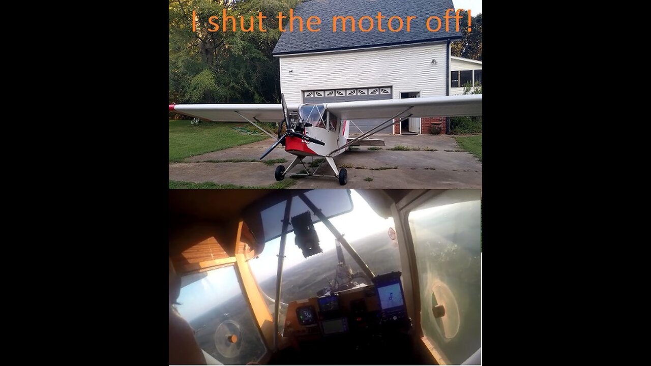 I shut the engine off in flight for fun 9/18/23