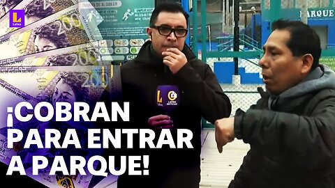 Vecinos cobran hasta 200 soles para usar parque en Carabayllo: "Lo han vuelto un club privado"