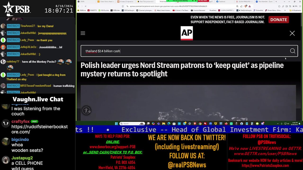 2024-08-18 18:00 EDT - DiggaDan Show: