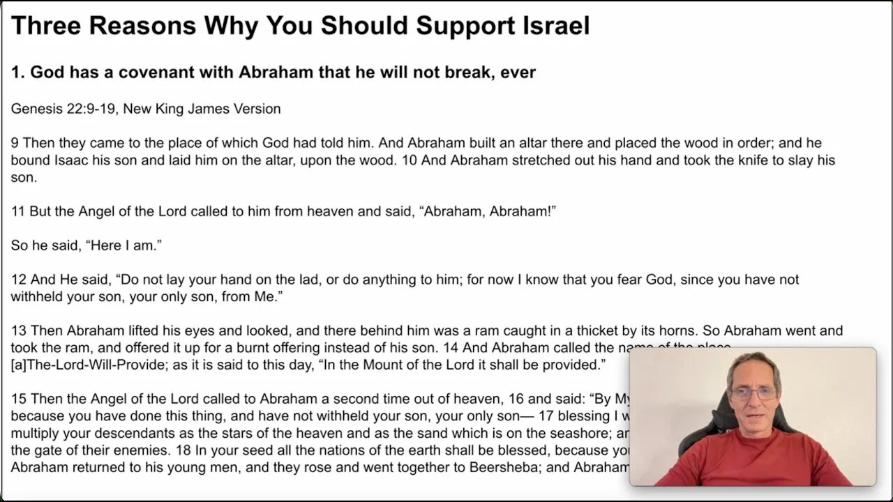 Three Reasons Why You Should Support Israel