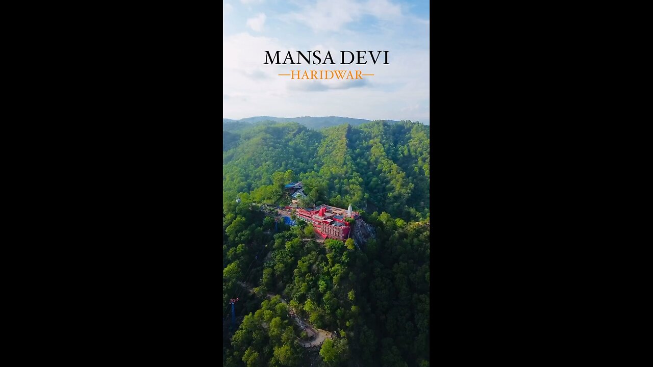 Mansa Devi Mandir 🛕🙏🏻 #explore india #nature #temple #india #viralvideo