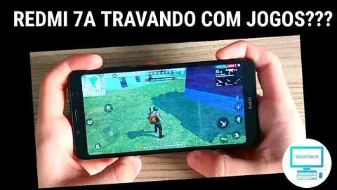 REDMI 7A TRAVANDO NO FREE FIRE EM 2020? - Teste de Desempenho (atualizado)