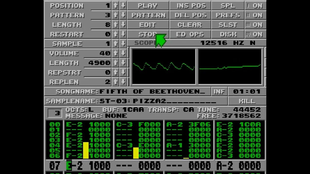 Atari ST Protracker Mods - Beethoven Fifth