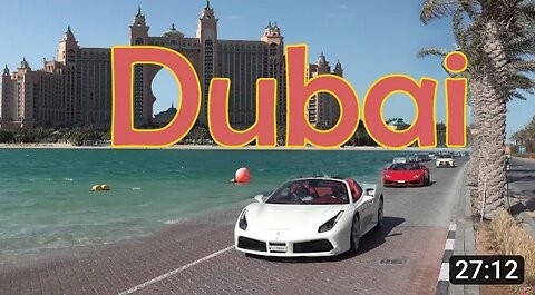 Dubai 4K. From Desert to Skyscrapers in 50 years