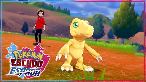 😱🔥 ¡AGUMON EN POKÉMON! ¡DIGIMON EN POKÉMON ESPADA Y ESCUDO!