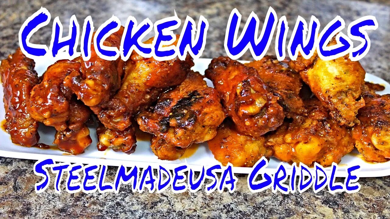 Chicken Wings on the Steelmadeusa Griddle