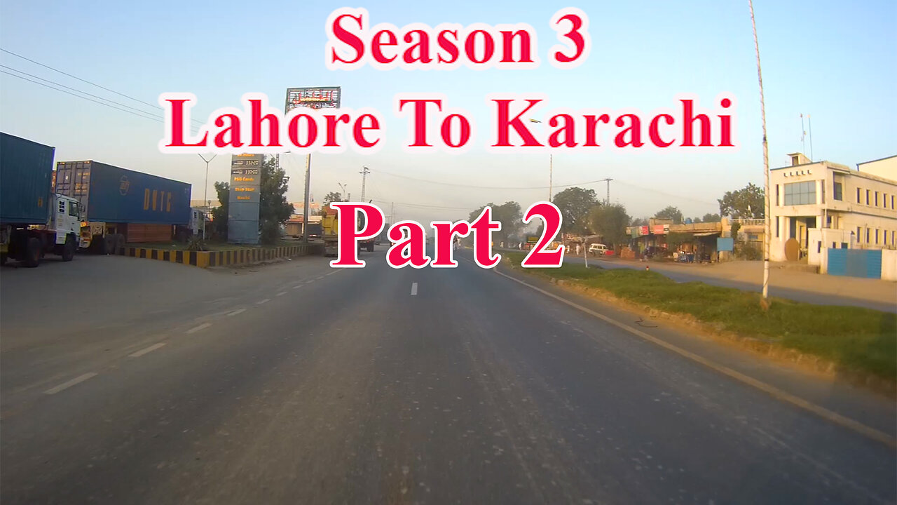 Season 3 Part 2 Lahore To Karachi Watch In HD Urdu/Hindi #motovlogger #faisalmeer #lahoretokarachi