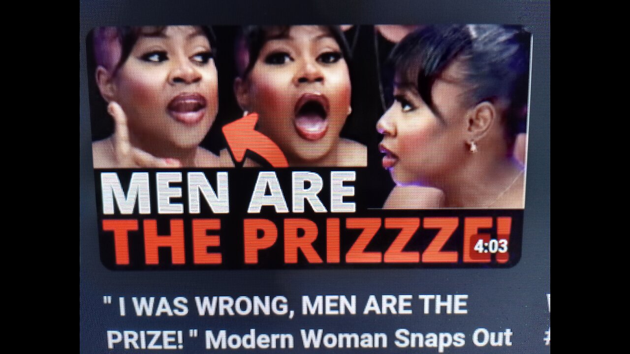 HEBREW ISRAELITE MEN ARE THE PRIZE AND THE TRUE HEROES! RATCHET WOMEN ARE THE BASTARDS AND VILLAINS