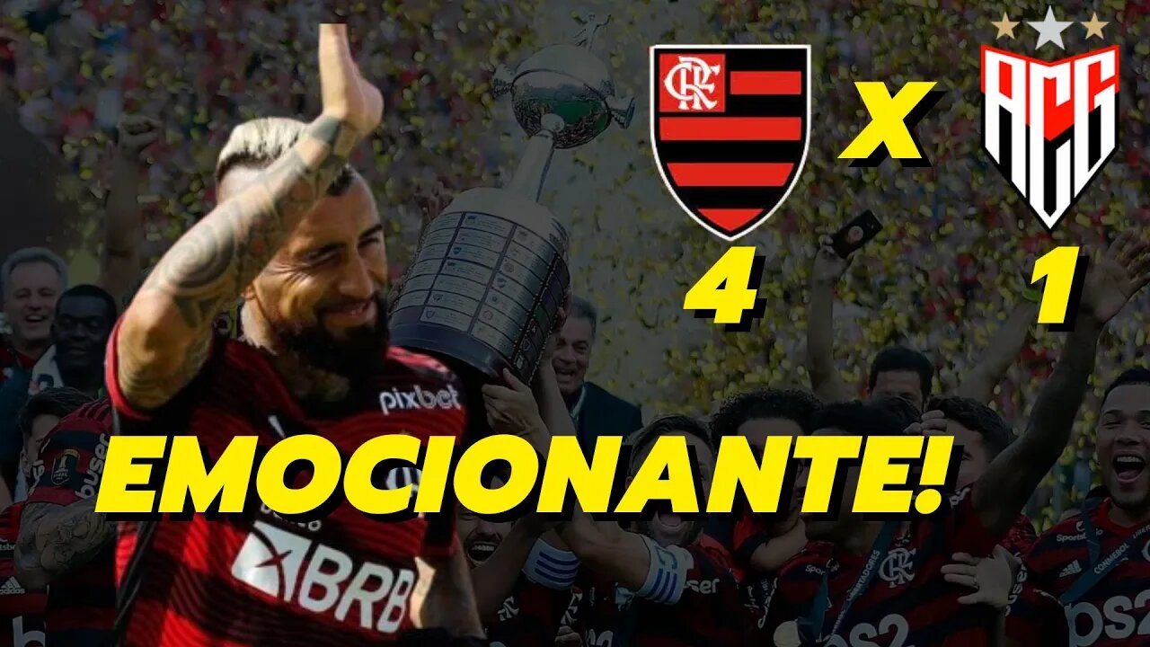 EMOCIONANTE! VIDAL FAZ SEU PRIMEIRO GOL NO FLAMENGO - É TRETA!!!