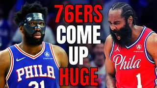 James Harden Comes Up HUGE For 76ers! | Philadelphia And Joel Embiid Even Series With Heat