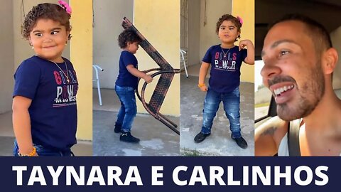 Taynara encantou Carlinhos Maia e deu Show