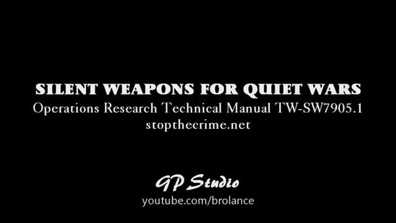 Silent Weapons For Quiet Wars Document - Full Read