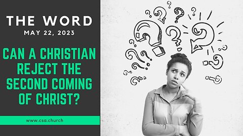 The Word: May 22, 2023