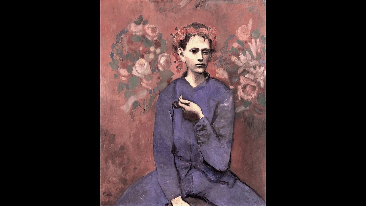 1904 to 1906, Pablo Picasso, Rose Period, creative phase characterized by a unique use of colors