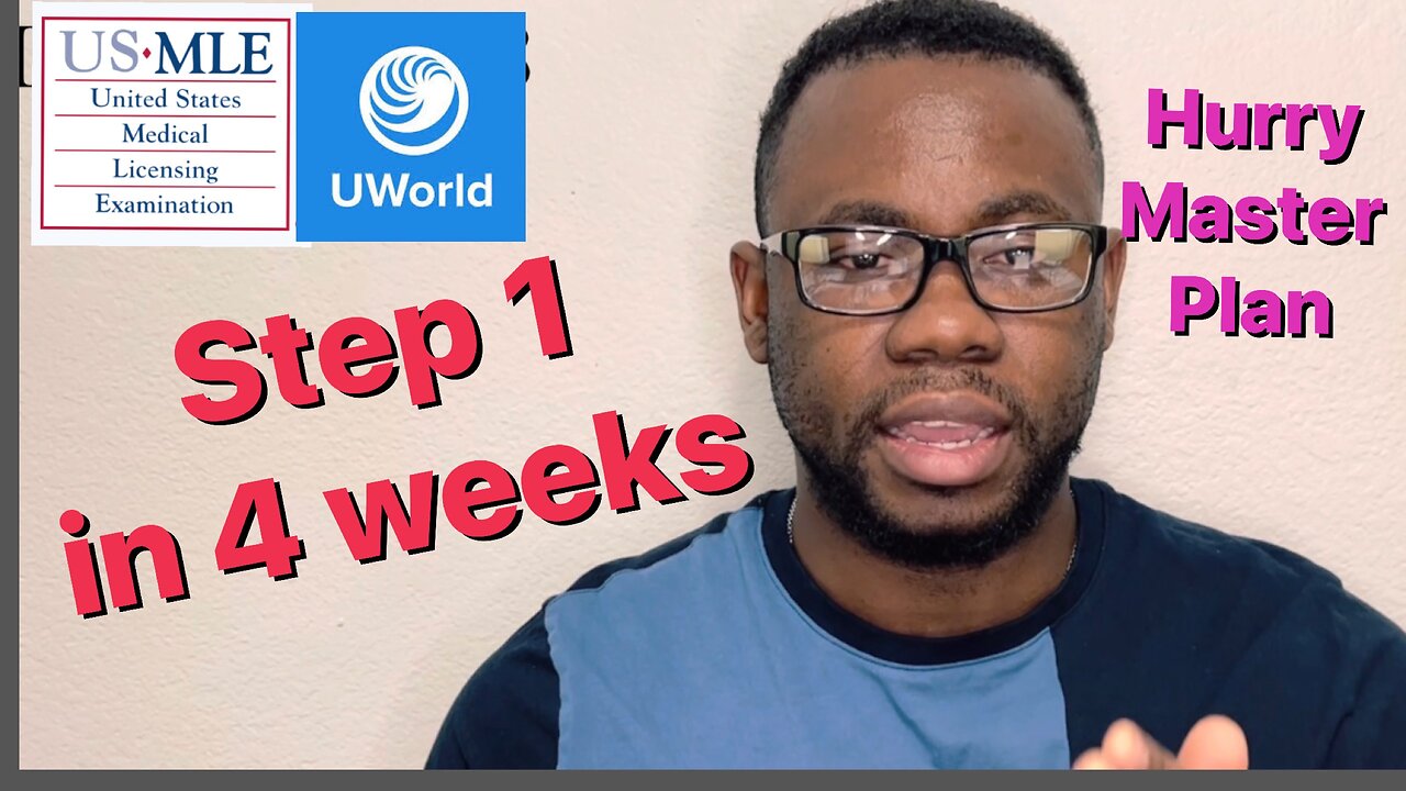 How to Take USMLE STE 1 in 4 weeks