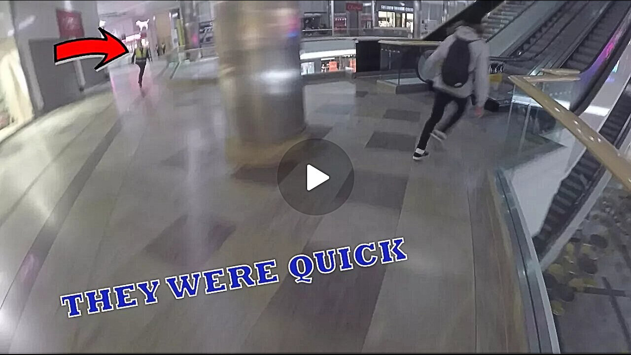 30 - Security Chase Around Closed Shopping Mall