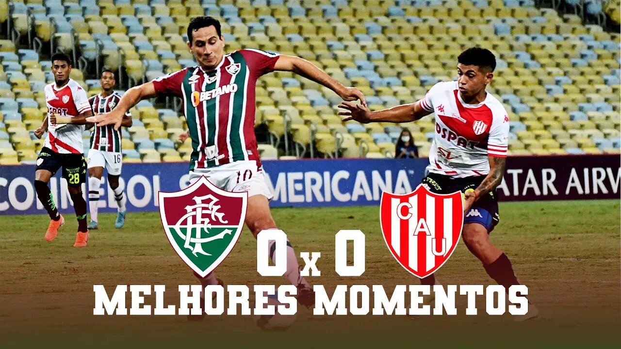 FLUMINENSE 0x0 UNIÓN SANTA FÉ | CONMEBOL SUDAMERICANA 2022 | MELHORES MOMENTOS