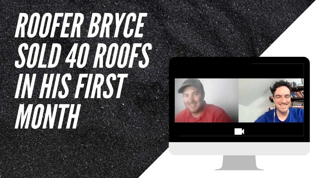 This Roofing Contractor Did 40 Roofs His First Month