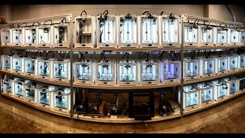 3D Printing Farm Tour