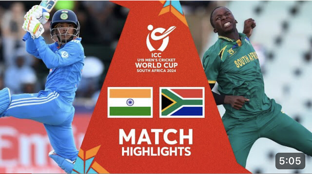 India vs South Africa | Semi-final Match highlights | U19 CWC 2024