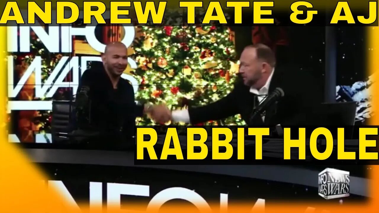 Andrew Tate & ALEX JONES down the RABBIT hole 💯