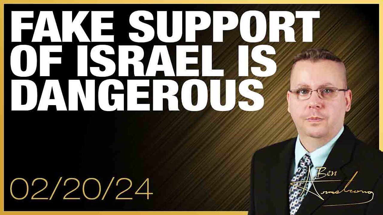 The Biden Admin Fake Support of Israel is Dangerous