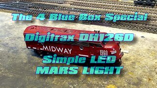 Digitrax DH126D Simple LED Mars Light