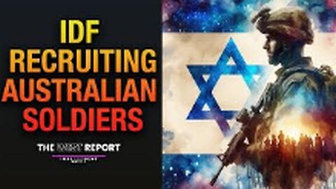 IDF Recruiting People In Australia - Foreign Criminal Activity