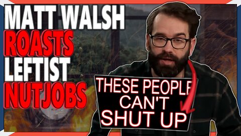 Matt Walsh ROASTS Leftist NUTJOBS Who 'Married' Shrimp!