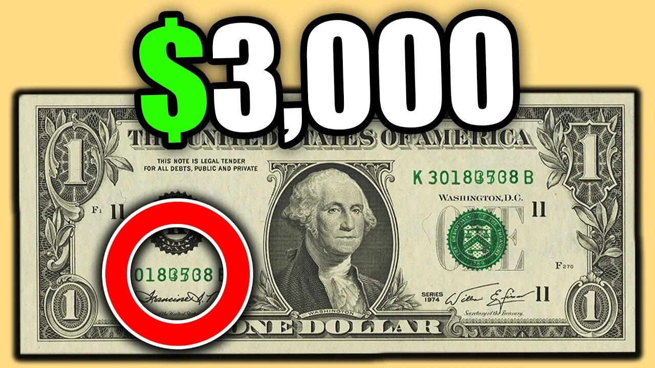 Fancy Serial Numbers on Dollar Bills that are WORTH A LOT of Money!