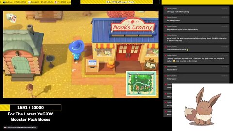 Playing some Animal Crossing as usual (no webcam this time)