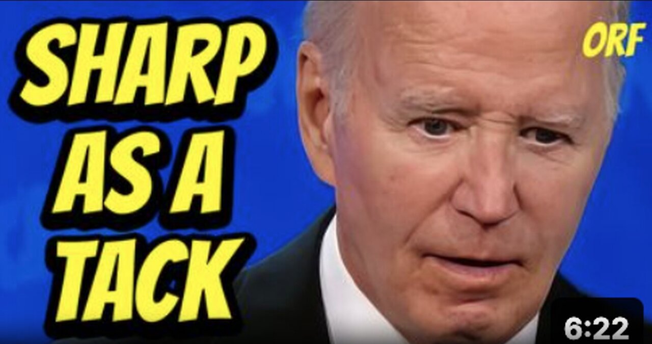 The Best Version of Biden Ever | "Sharp as a Tack"