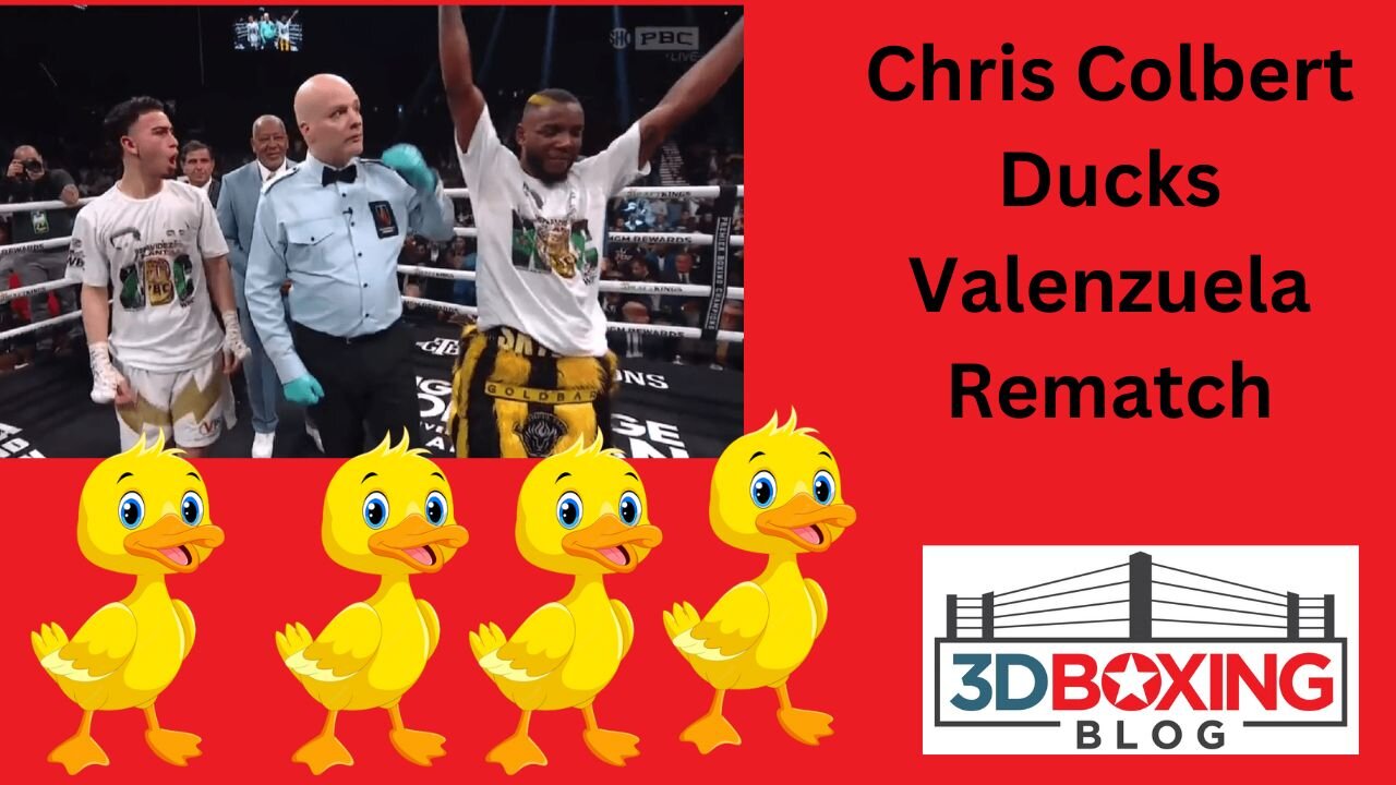 Chris Colbert ducks Jose Valenzuela Rematch